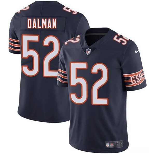 Men & Women & Youth Chicago Bears #52 Drew Dalman Navy 2025 Vapor Stitched Jersey,We sell and wholesale Men & Women & Youth Chicago Bears #52 Drew Dalman Navy 2025 Vapor Stitched Jersey on line form chian!